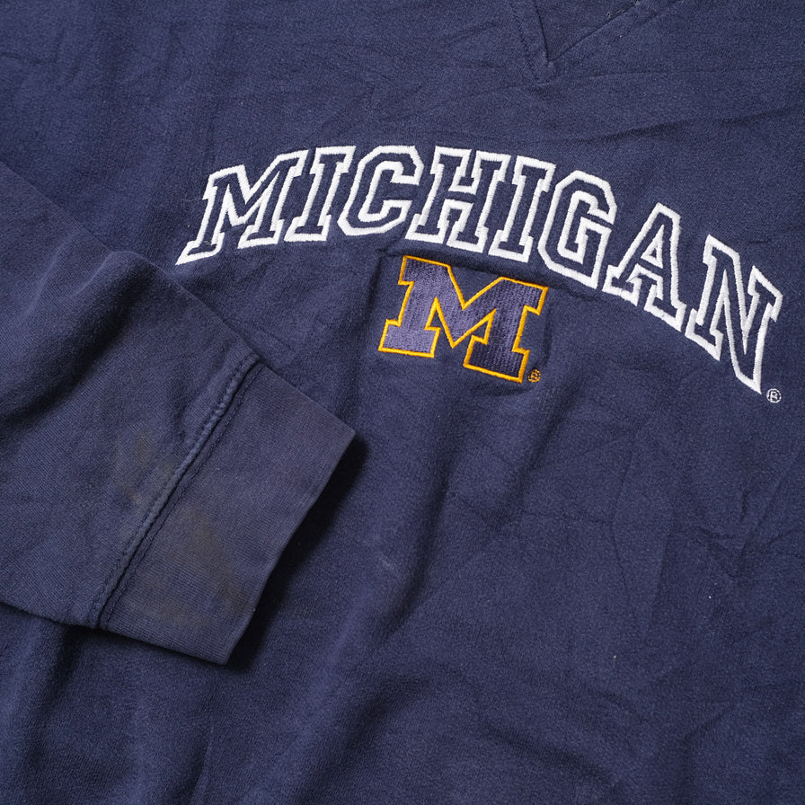Vintage Starter Michigan Wolverines Sweater Large