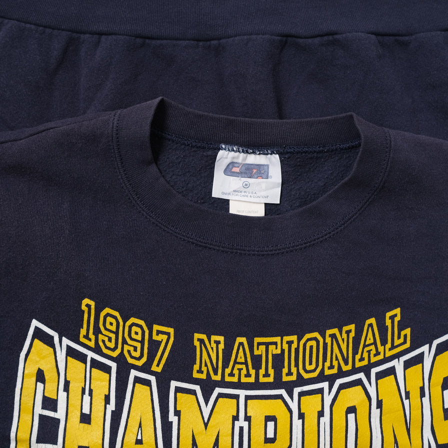 Vintage 1997 Michigan Wolverines Sweater Medium