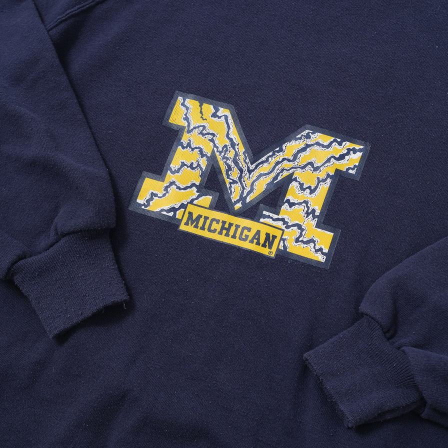 Vintage Michigan Wolverines Sweater Large