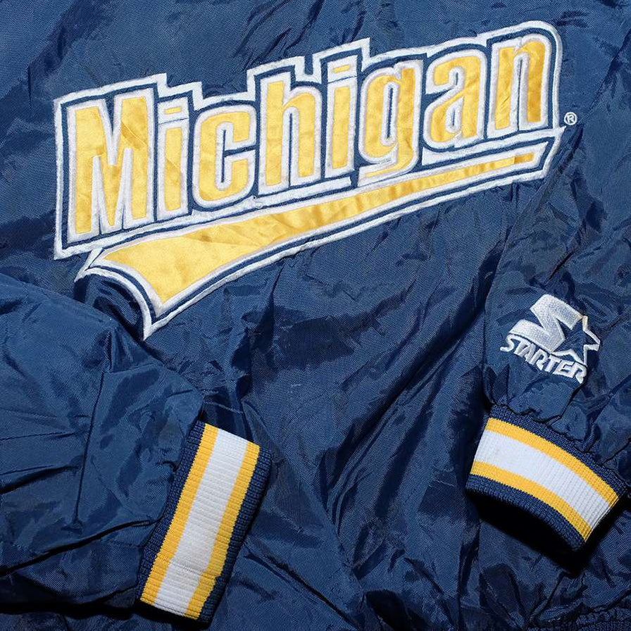 Vintage Starter Michigan Wolverines Windbreaker Small
