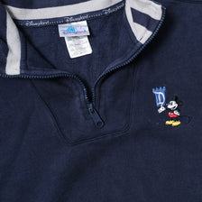 Vintage Mickey Mouse Q-Zip Sweater XLarge / XXL
