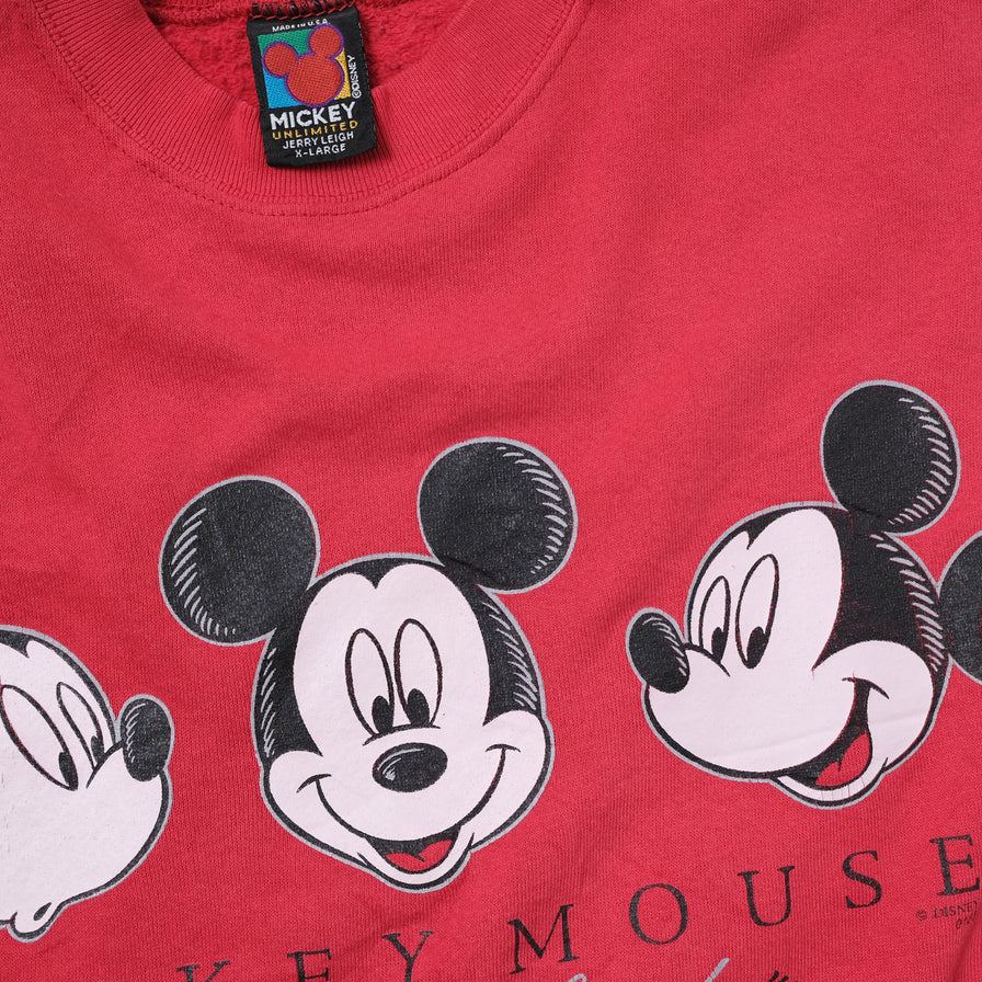 Vintage Mickey Mouse Sweater Large