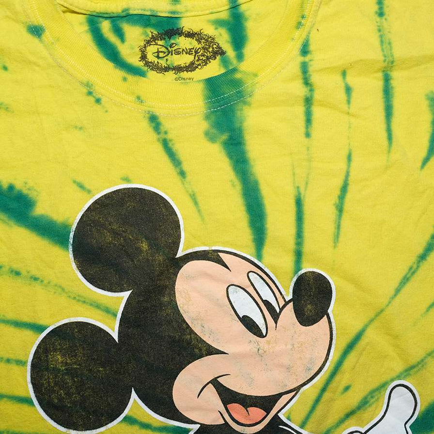 Vintage Mickey Mouse Tie Dye Longsleeve Large / XLarge