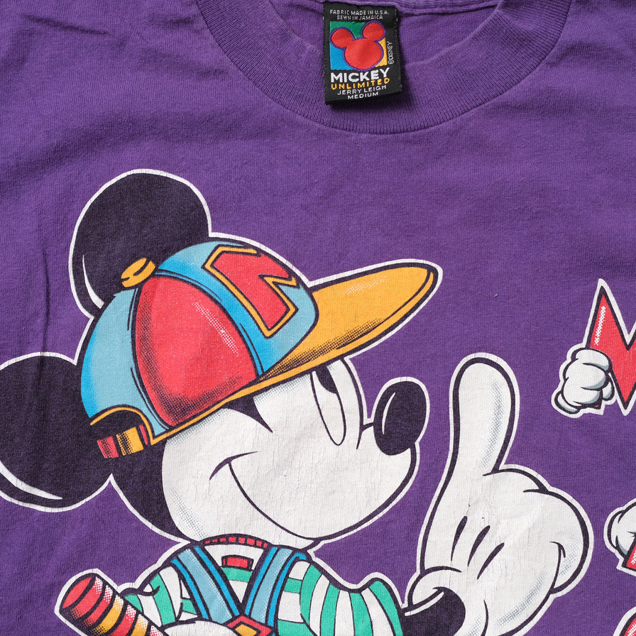 Vintage Mickey Mouse Women's Crop Top Medium