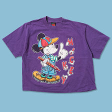 Vintage Mickey Mouse Women's Crop Top Medium