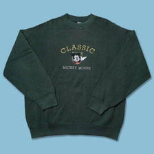 Vintage Mickey Mouse Sweater Large