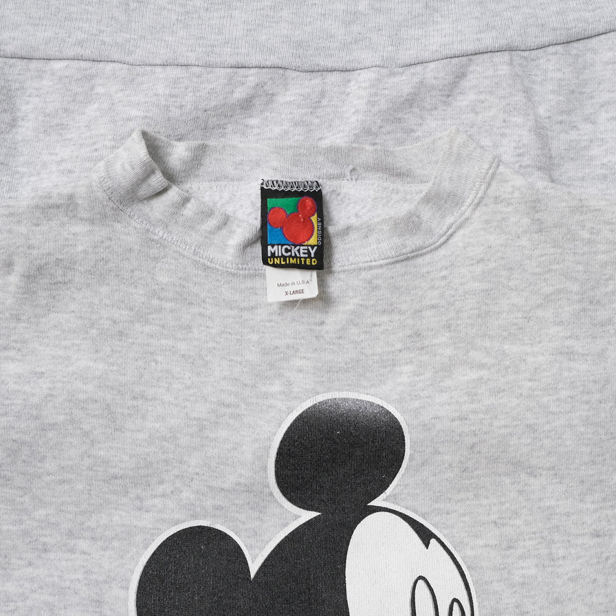 Vintage Mickey Mouse Sweater Large