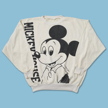 Vintage Mickey Mouse Sweater Large