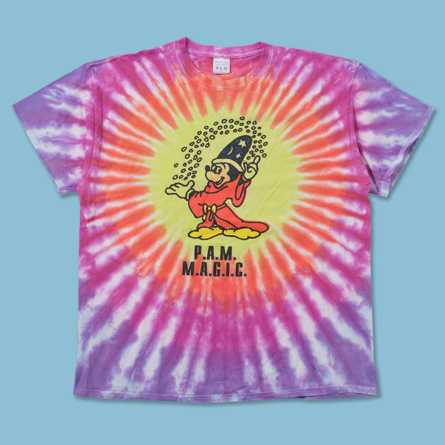 Vintage Mickey Mouse Tie Dye T-Shirt XLarge