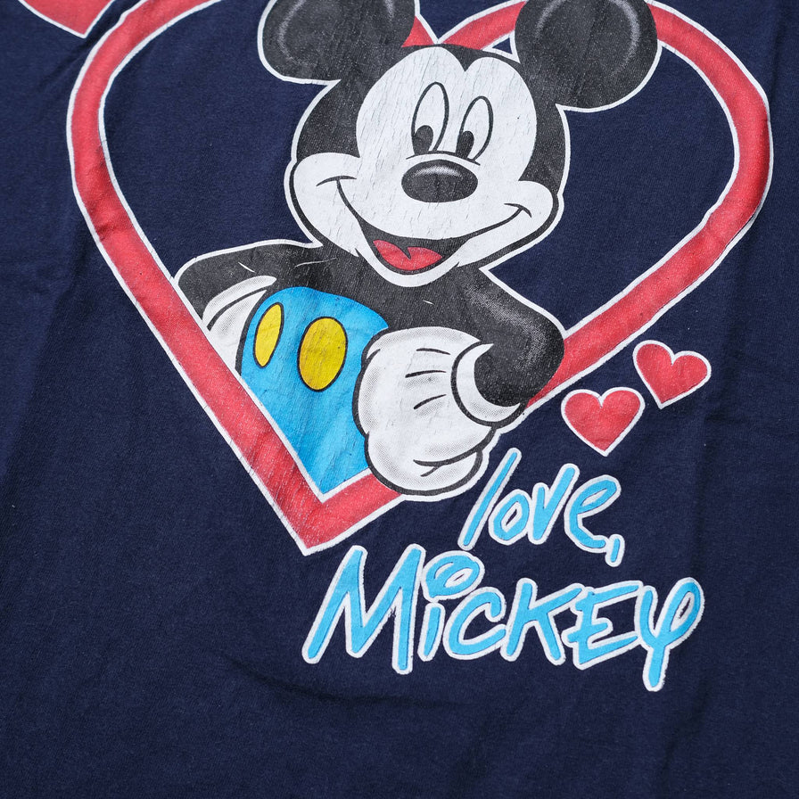 Vintage Mickey Love T-Shirt XLarge