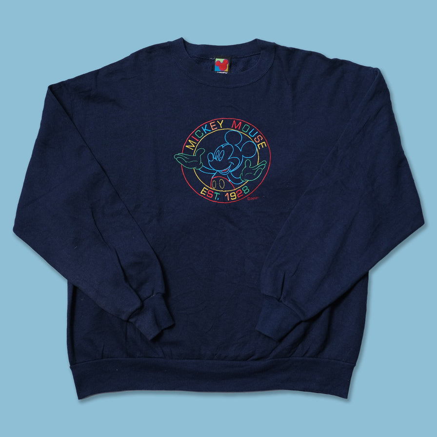 Vintage Mickey Mouse Sweater XLarge