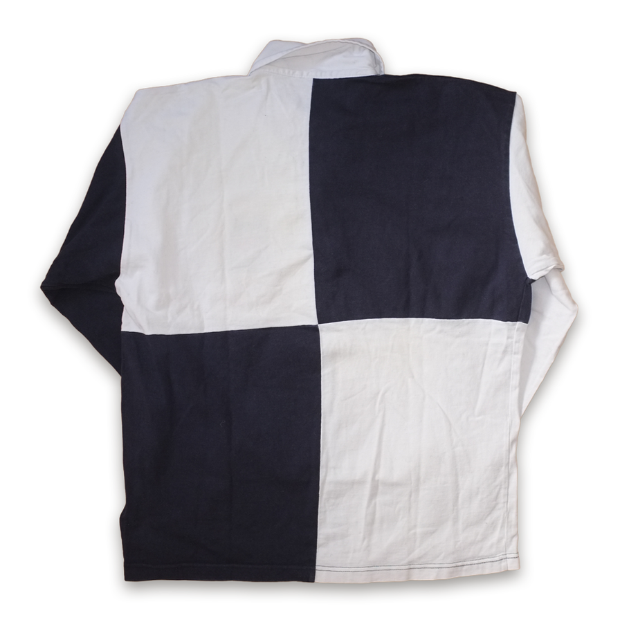 Microsoft Rugby Polo Longsleeve XLarge - Double Double Vintage