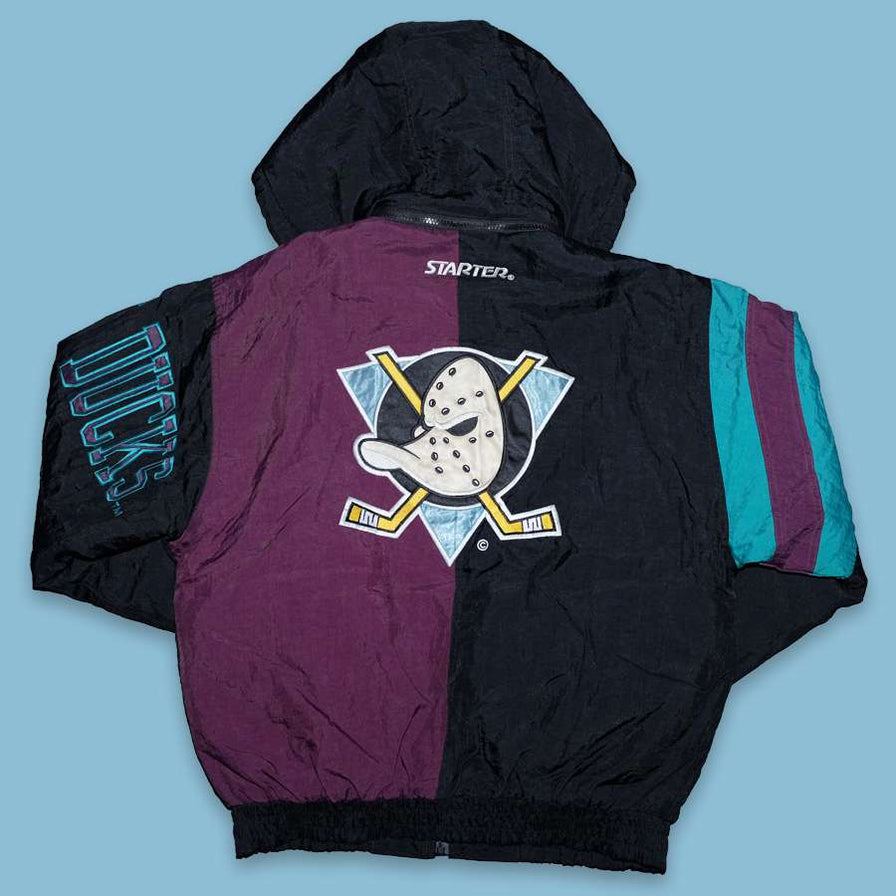 Vintage mighty ducks starter jacket sale