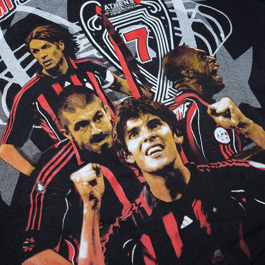Vintage AC Milan T-Shirt Small - Double Double Vintage
