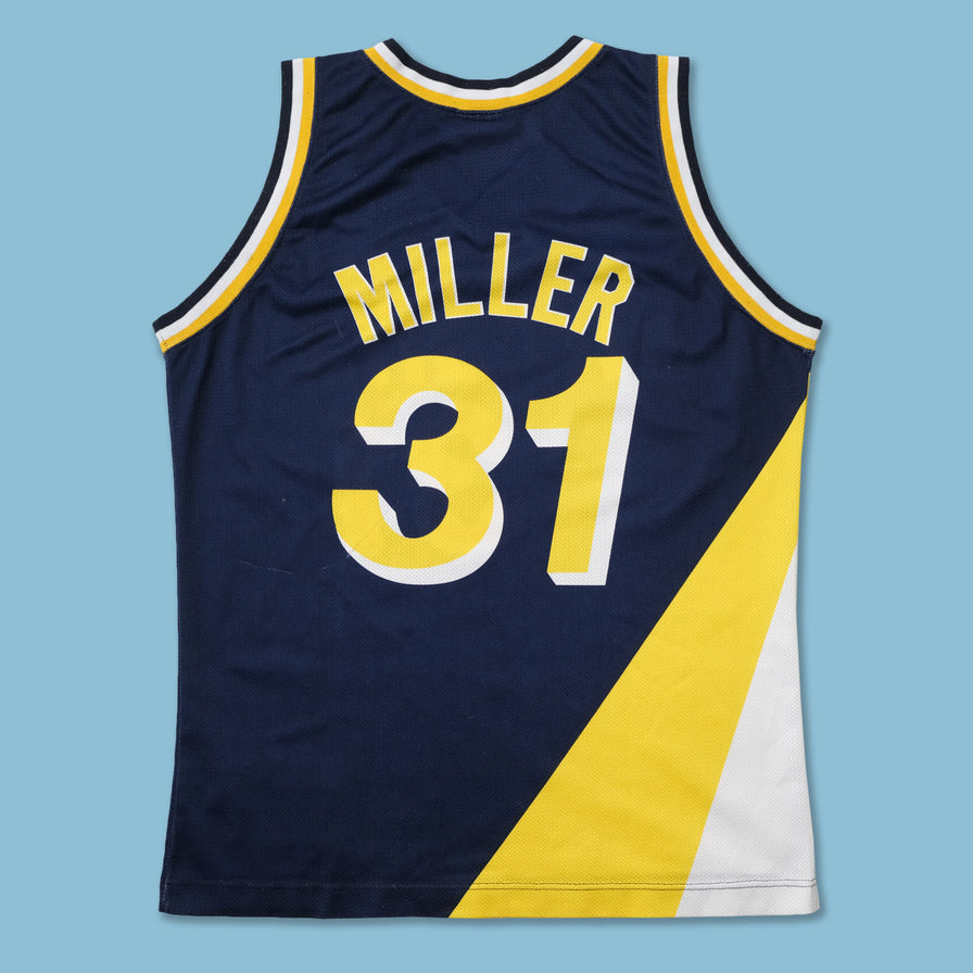 Vintage Champion Indiana Pacers Miller Jersey Large