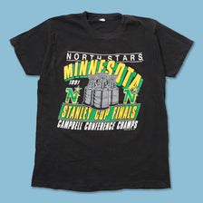 Vintage 1991 Stanley Cup Dallas Stars T-Shirt Medium / Large