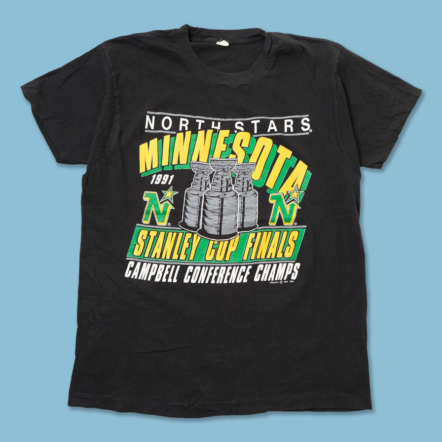 Vintage 1991 Stanley Cup Dallas Stars T-Shirt Medium / Large