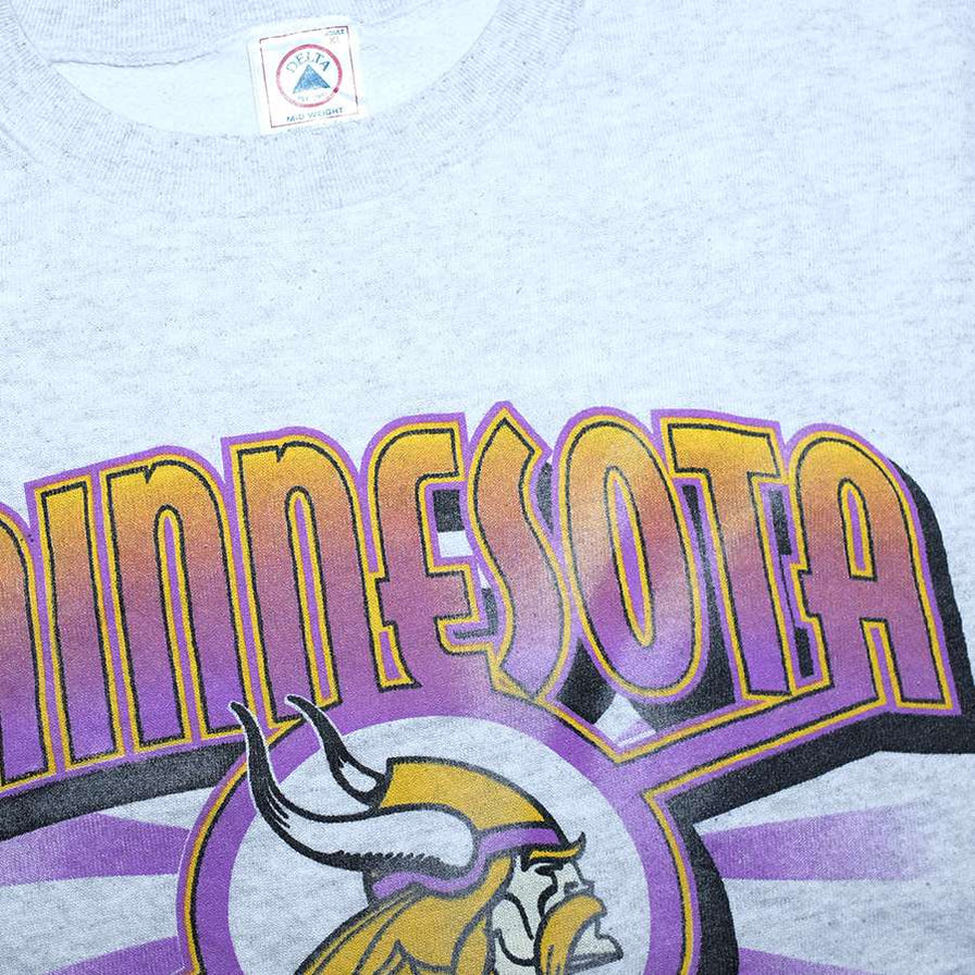 Vintage Minnesota Vikings Sweater XLarge