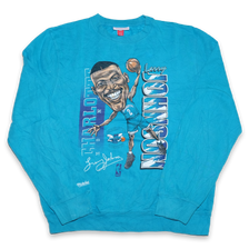 Mitchell and Ness Larry Johnson Sweater Medium - Double Double Vintage
