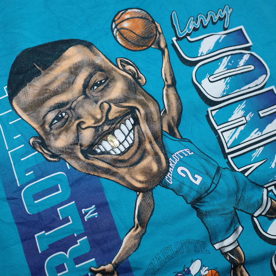 Mitchell and Ness Larry Johnson Sweater Medium - Double Double Vintage