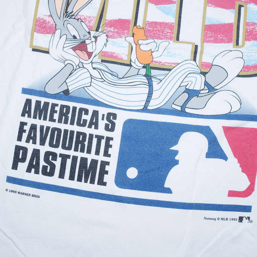 Vintage 1995 Bugs Bunny MLB T-Shirt Large