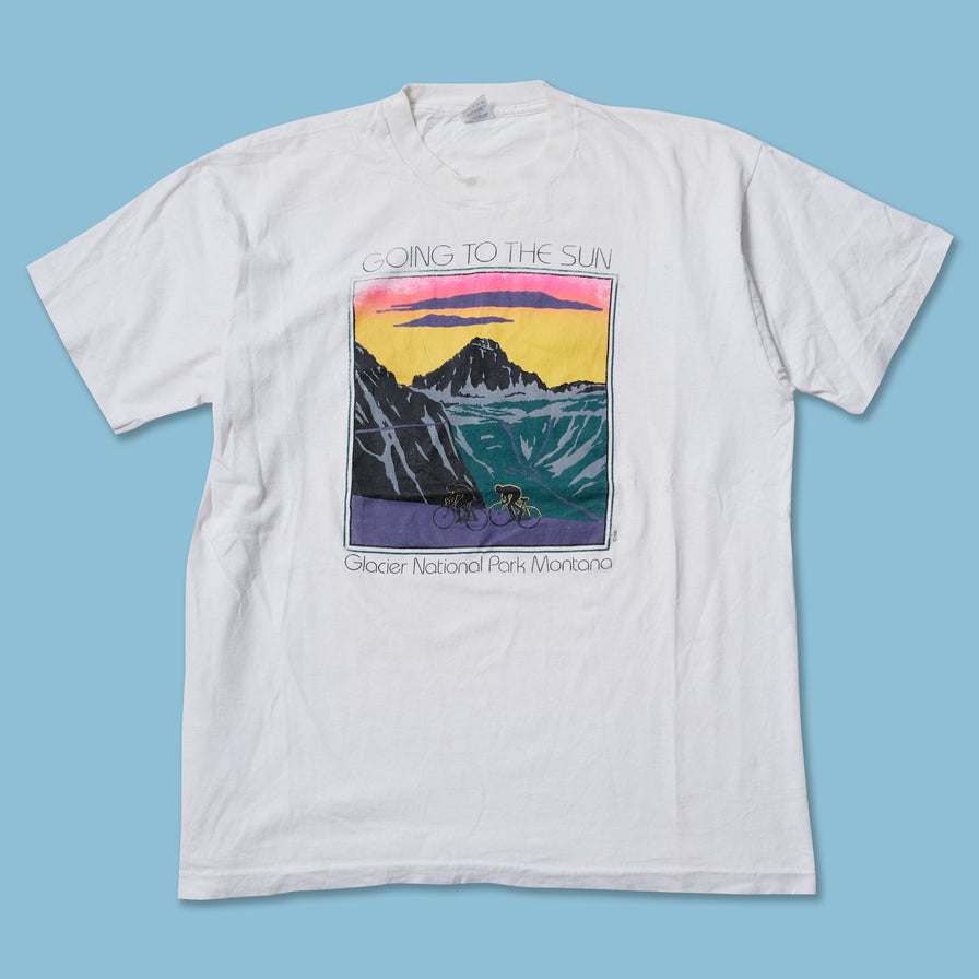 Vintage Glacier National Park Montana T-Shirt XLarge