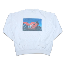 Vintage Motorcycle Sweater Large - Double Double Vintage