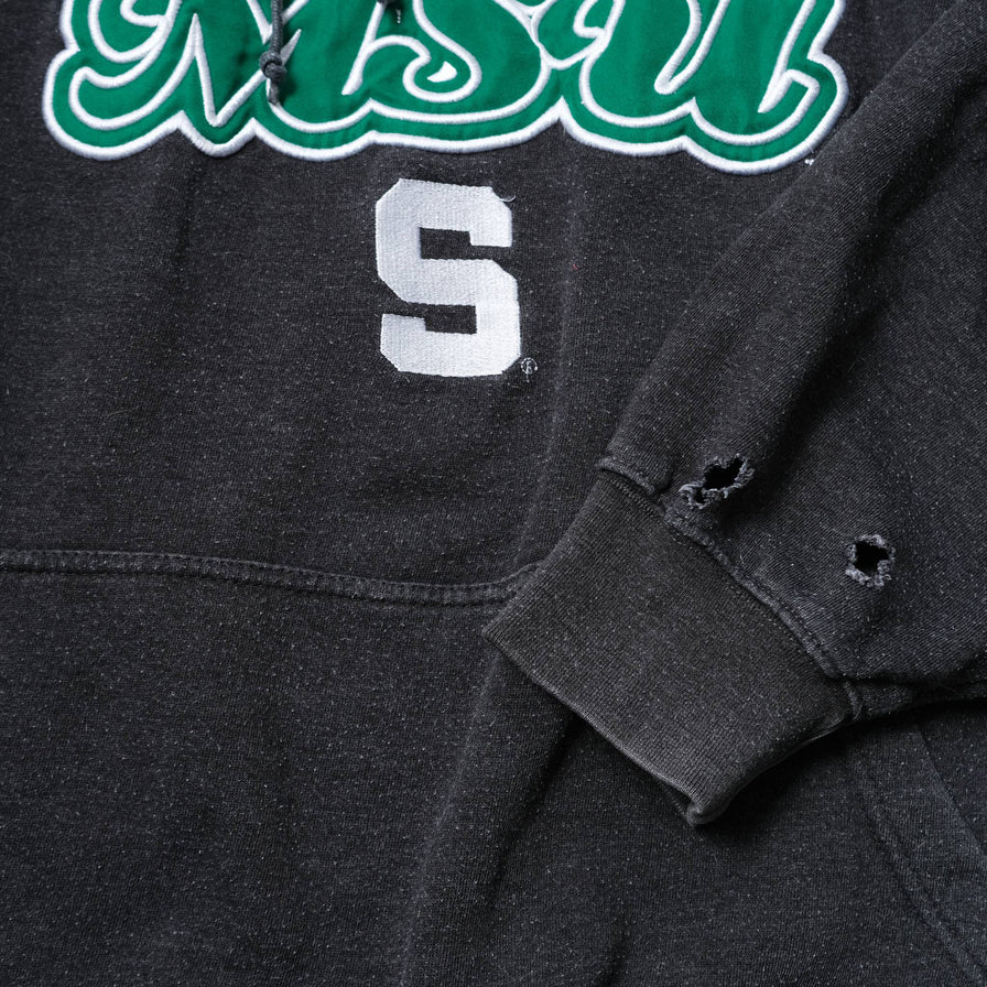 Vintage Michigan State University Hoody Large