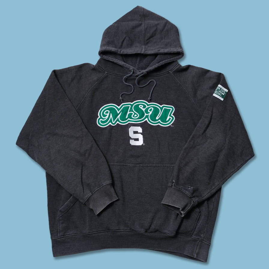 Vintage Michigan State University Hoody Large