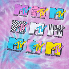 MTV Logo Tie Dye T-Shirt Large / XLarge