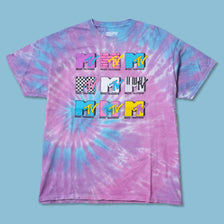MTV Logo Tie Dye T-Shirt Large / XLarge