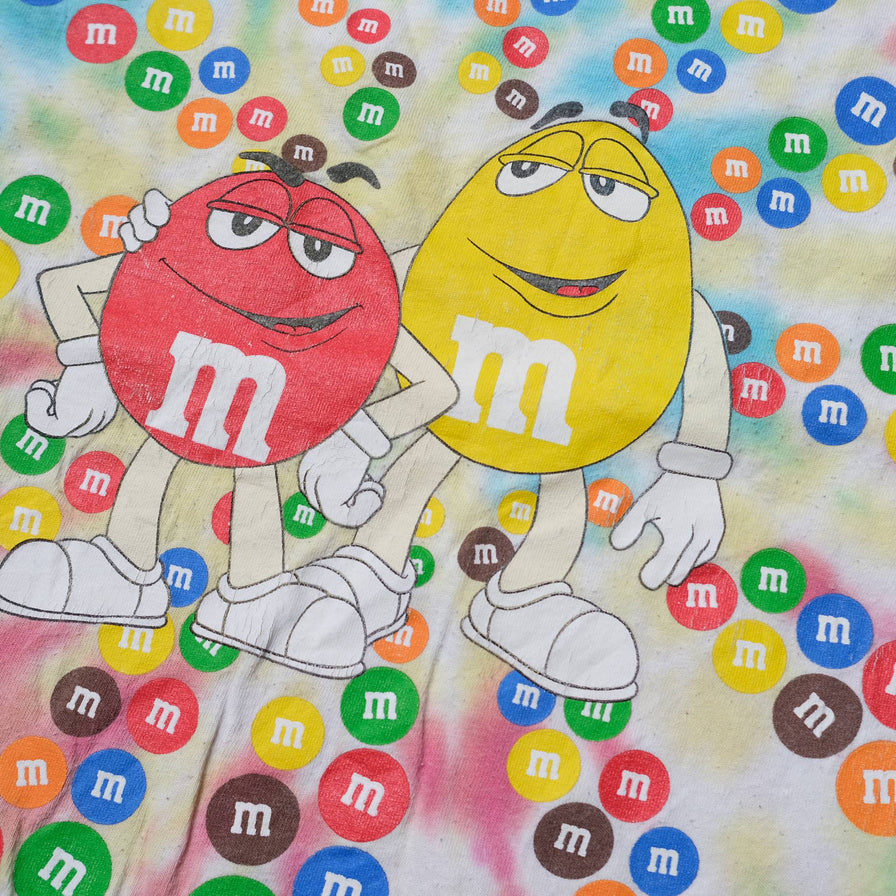 Vintage M&M Tie Dye T-Shirt XLarge
