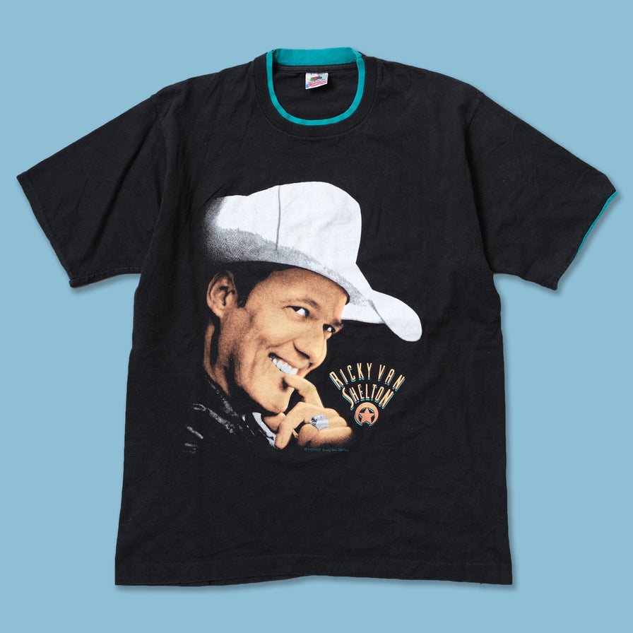 Vintage Ricky Van Shelton T-Shirt Medium / Large