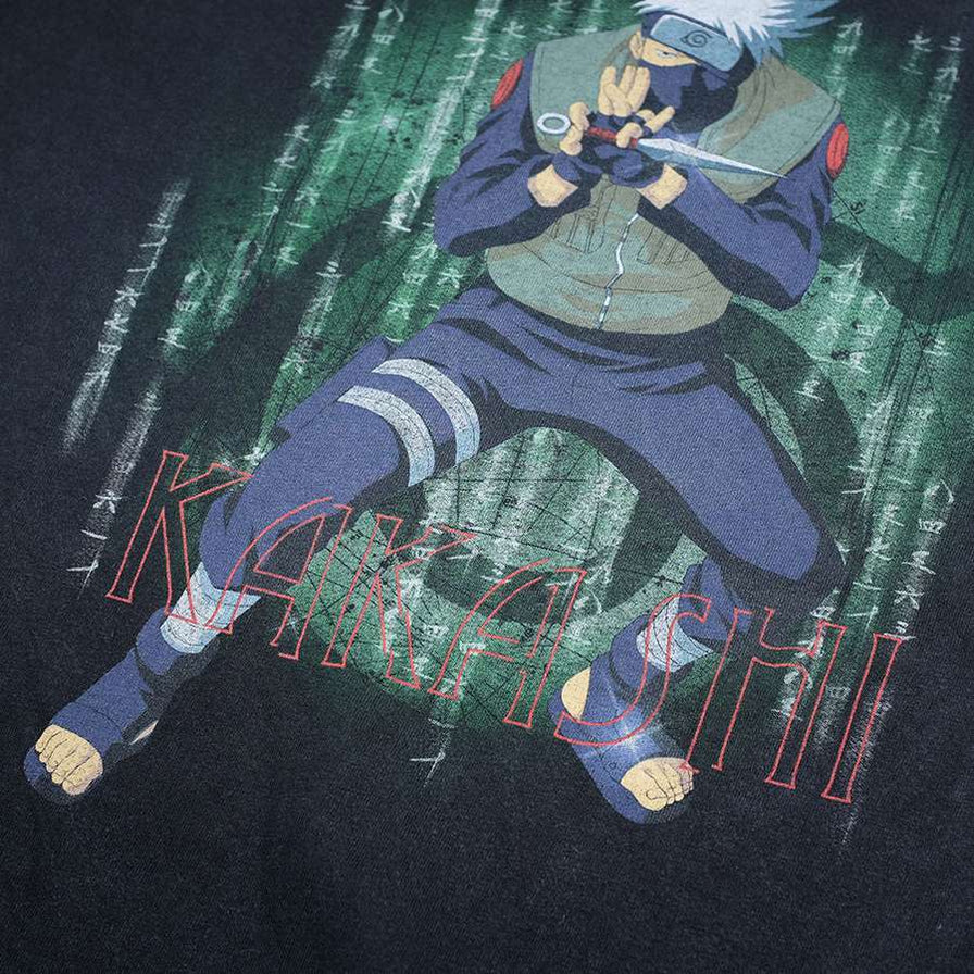 Vintage 2002 Naruto Kakashi T-Shirt Large