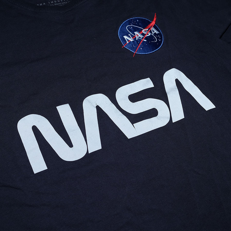 Alpha Industries NASA T-Shirt Medium - Double Double Vintage