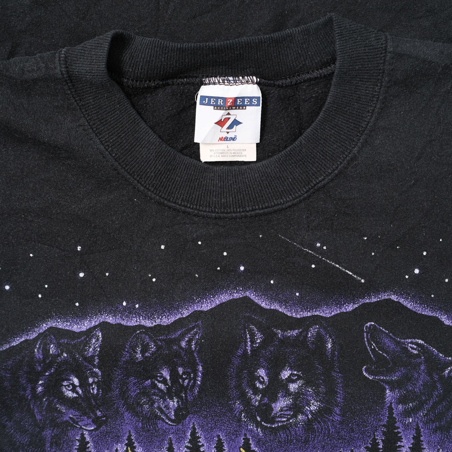 Vintage Wolves Sweater Medium / Large