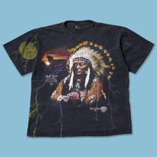 Vintage Wolf Spirit T-Shirt XLarge