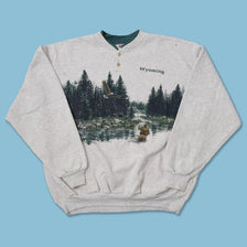 Vintage Wyoming Sweater XLarge