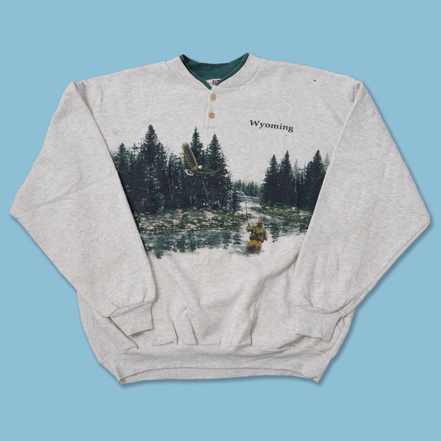 Vintage Wyoming Sweater XLarge