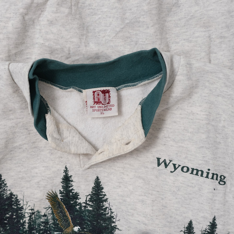 Vintage Wyoming Sweater XLarge