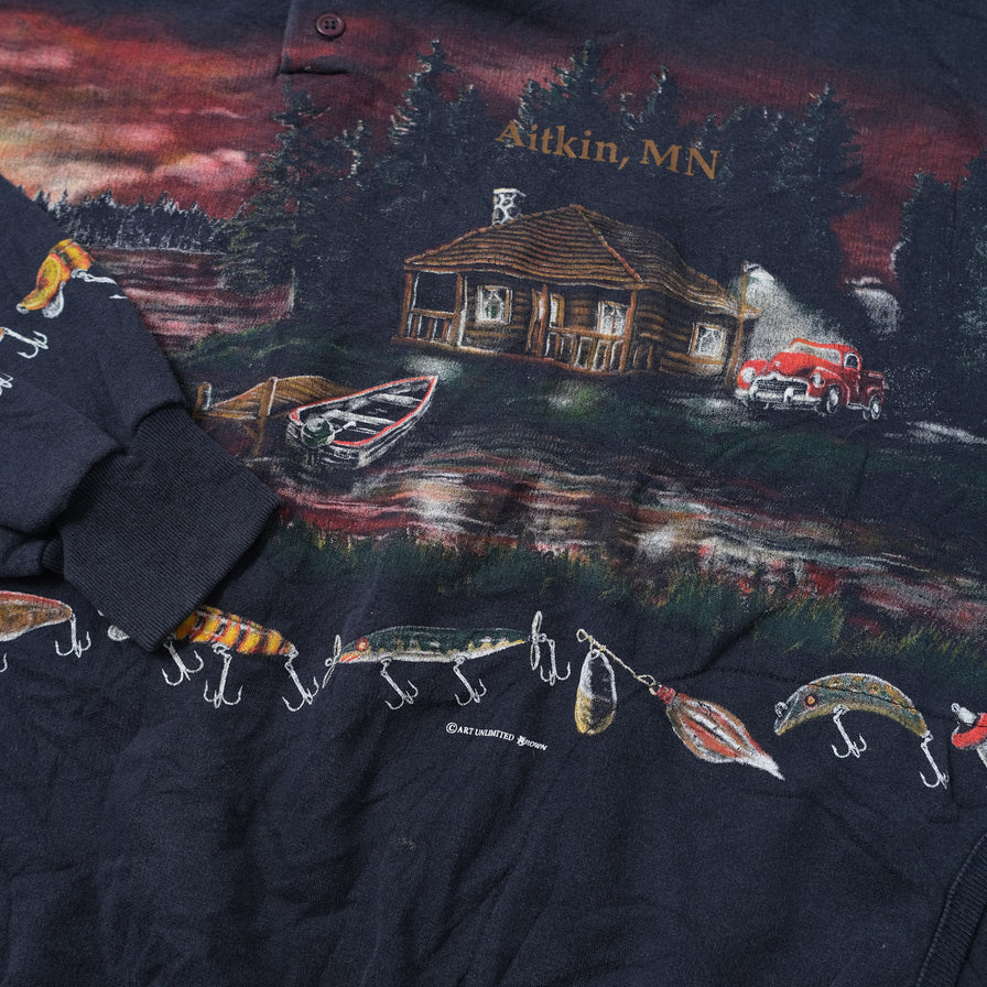 Vintage Aitkin Sweater Large