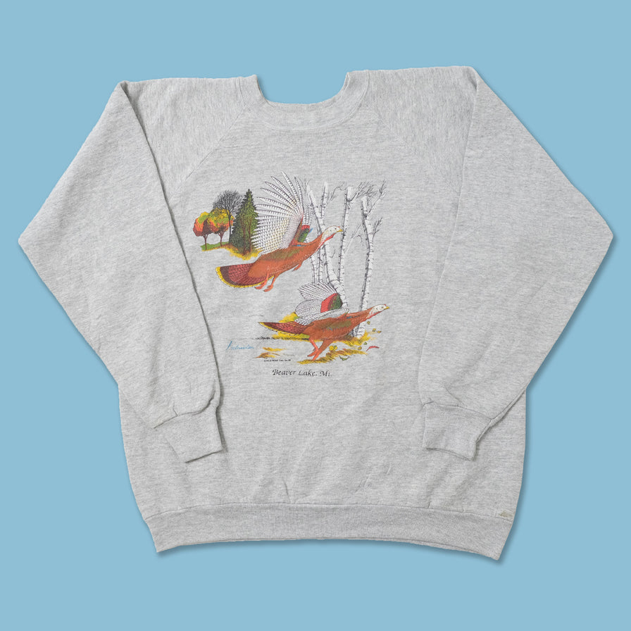 Vintage Beaver Lake Sweater Large