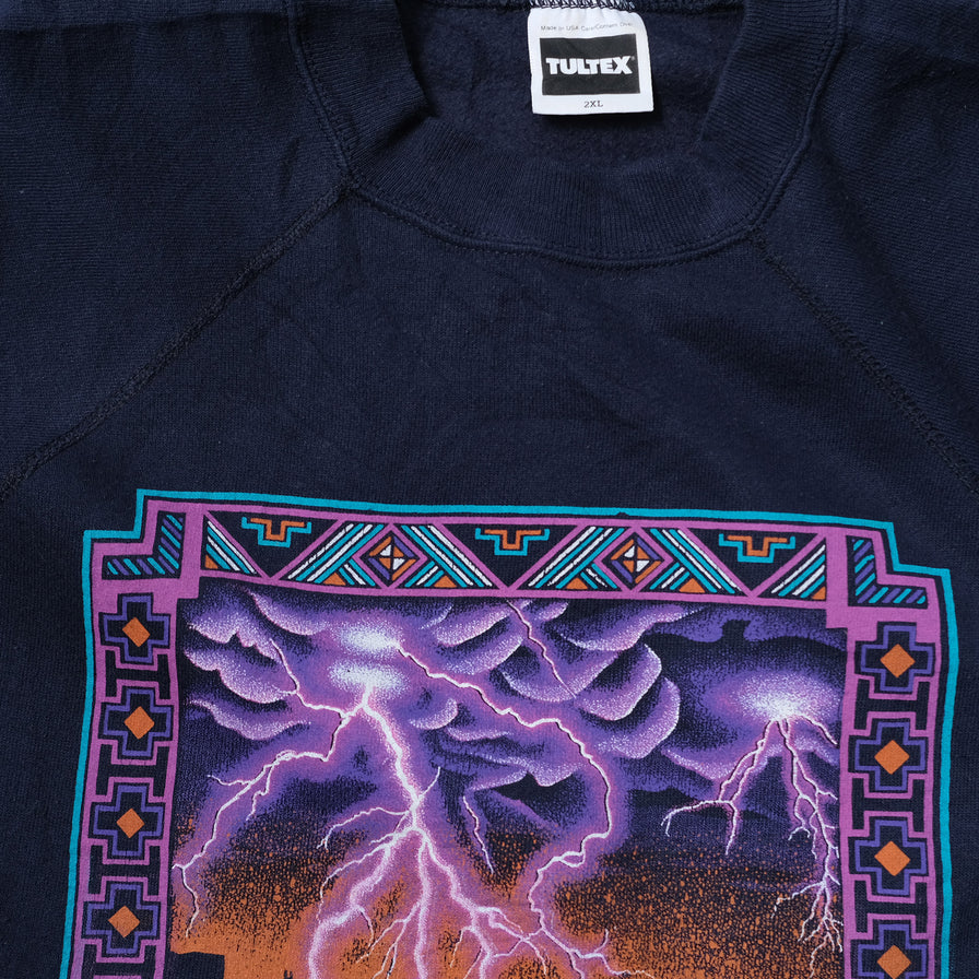 Vintage Wolves Sweater XLarge