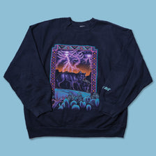Vintage Wolves Sweater XLarge