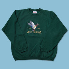 Vintage Duck Sweater Large