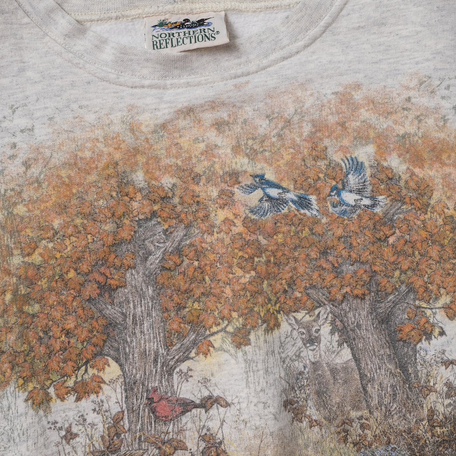 Vintage Bird Sweater XLarge