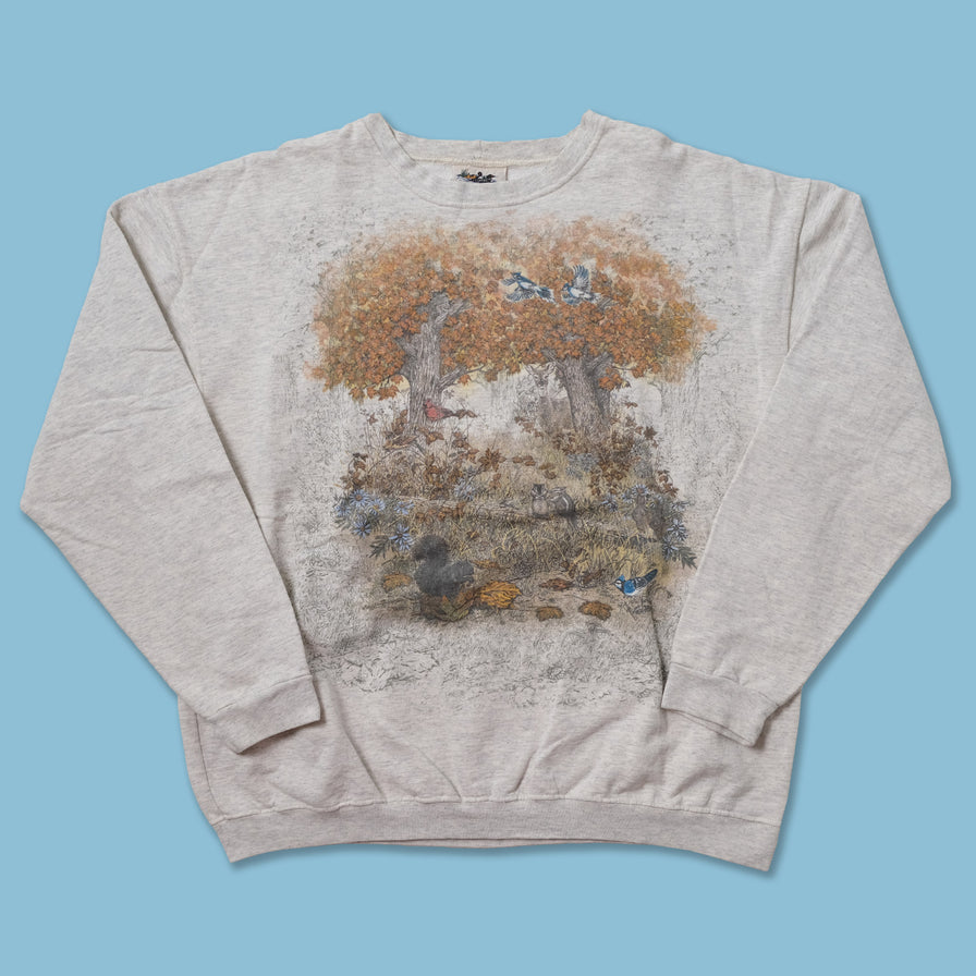 Vintage Bird Sweater XLarge