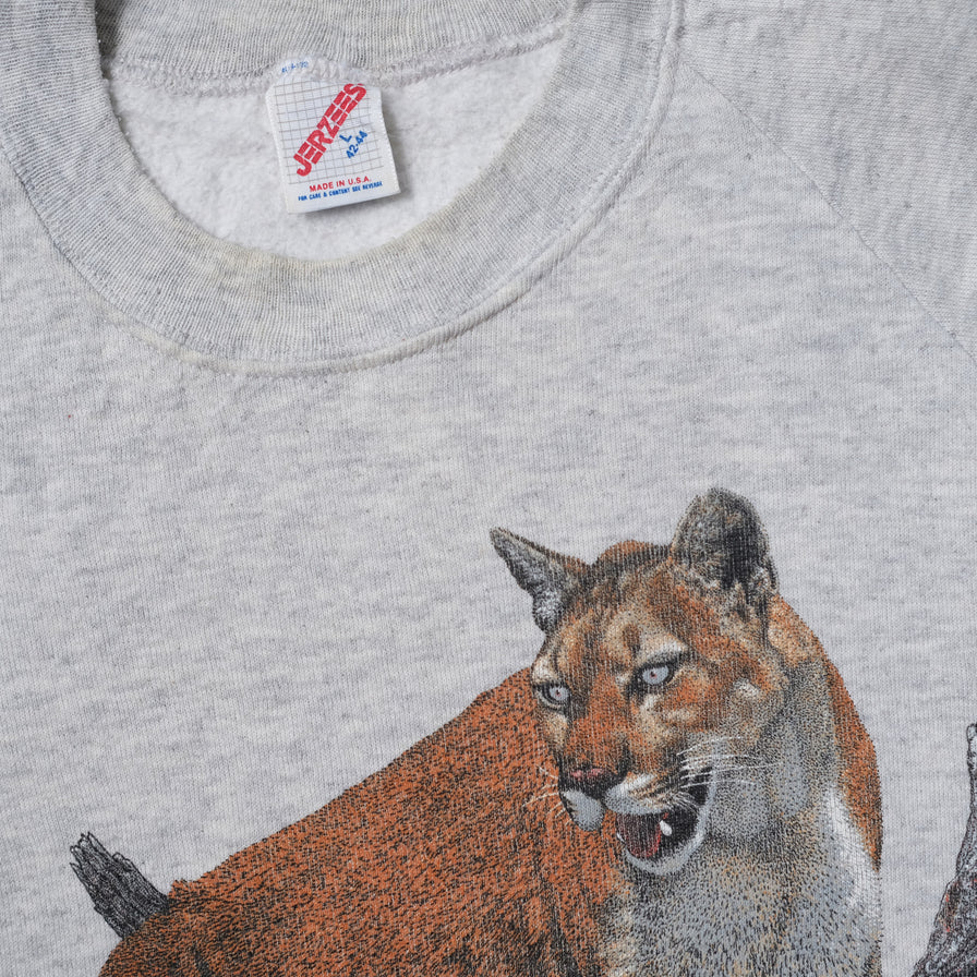 Vintage Puma Animal Sweater Medium / Large