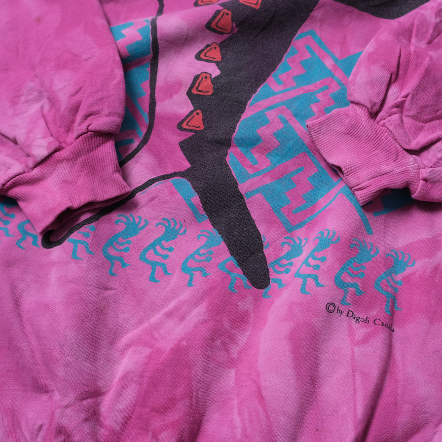 Vintage Dagoli Pattern Sweater XLarge