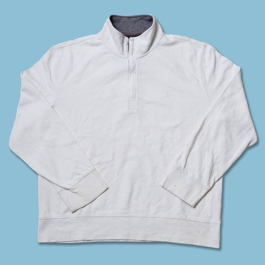 Vintage Nautica Q-Zip Sweater Large